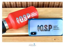 OSP 3D Sticker Silver